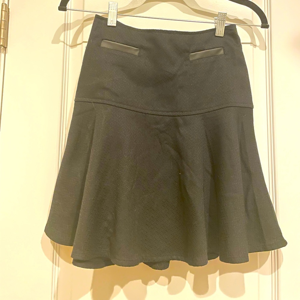 Express black skirt